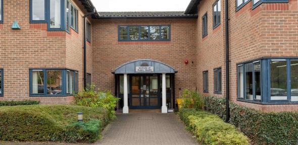 Photo of front of East Forvie Building